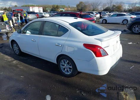 2019 Nissan Versa 1.6 Sv z USA, uszkodzony, nr VIN 3N1CN7AP0KL828254